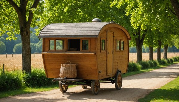 Quel est le prix d'une roulotte en bois en dordogne ?